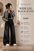 Premium High Waist Jeans & Cargo