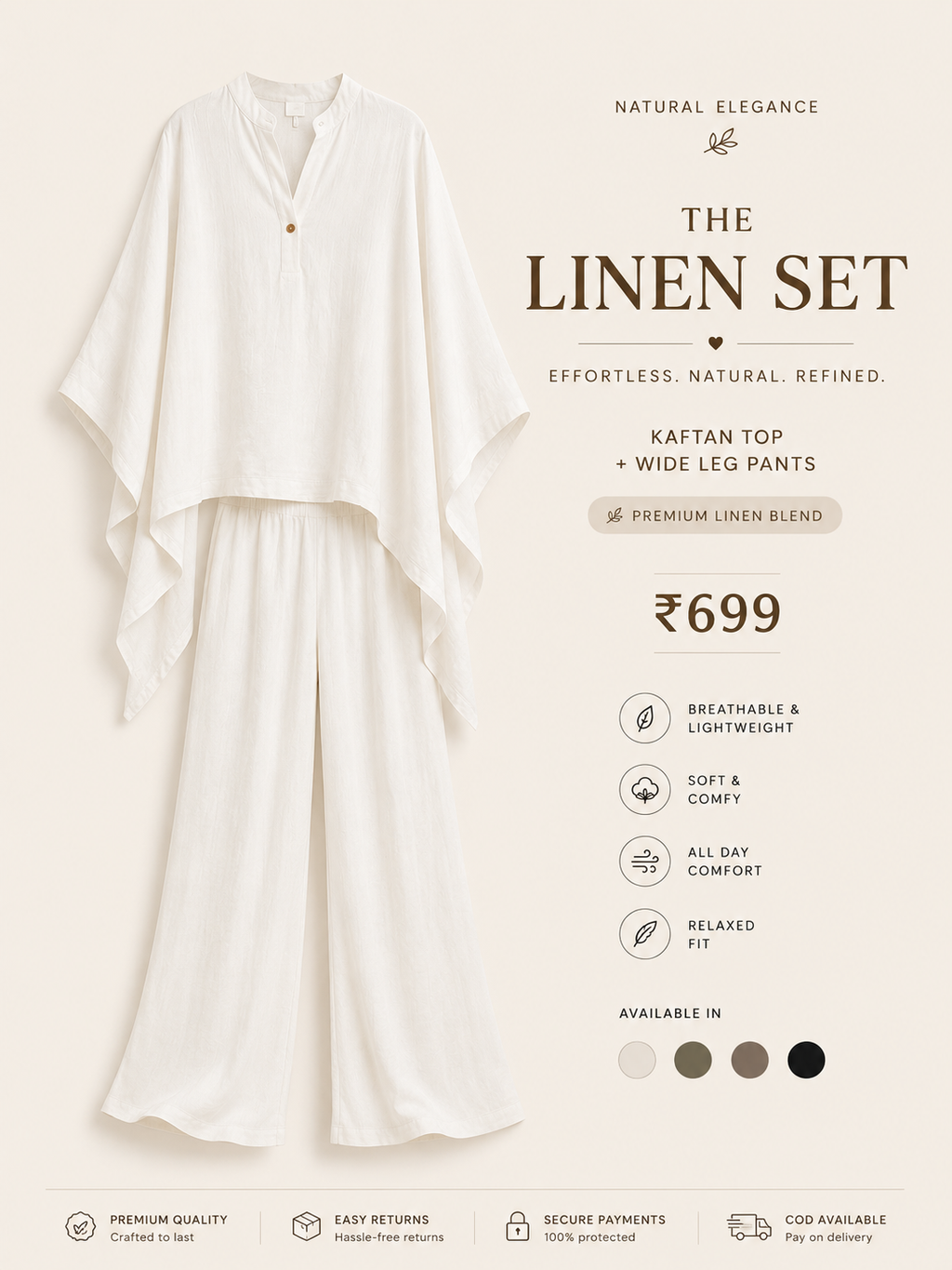 Layered Palazzo Co-ord Set