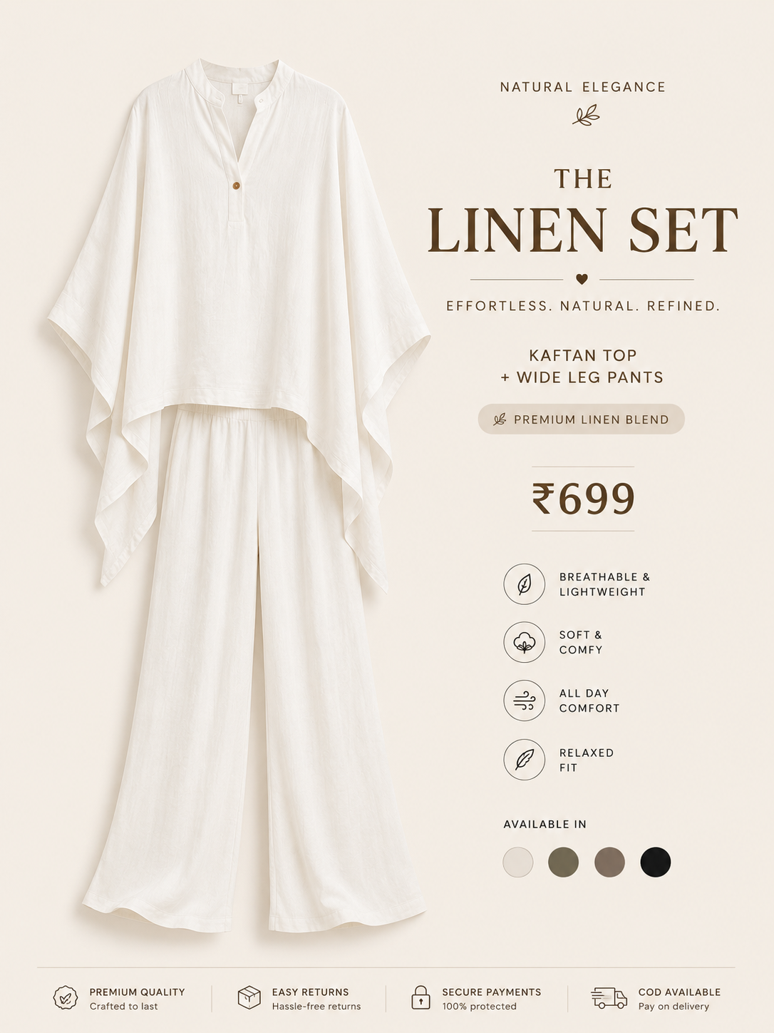 Layered Palazzo Co-ord Set