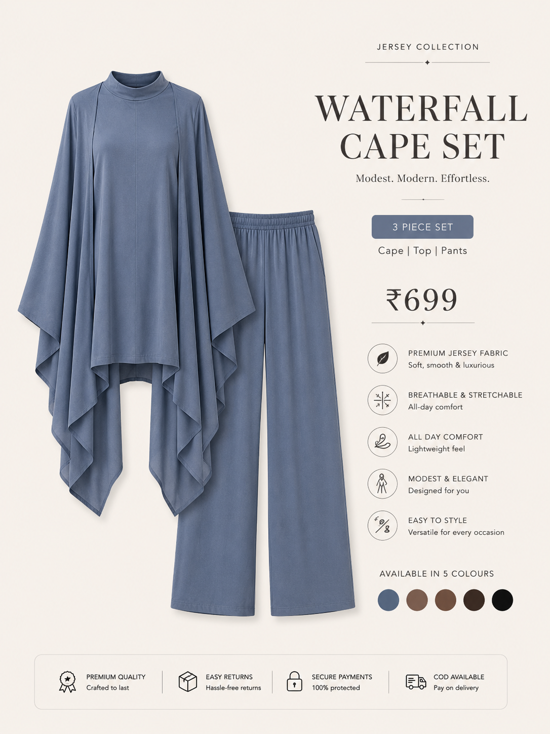 Layered Palazzo Co-ord Set