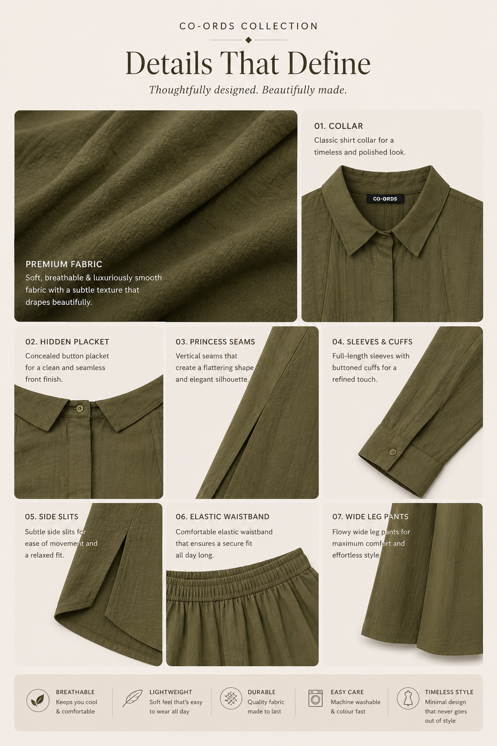 Layered Palazzo Co-ord Set