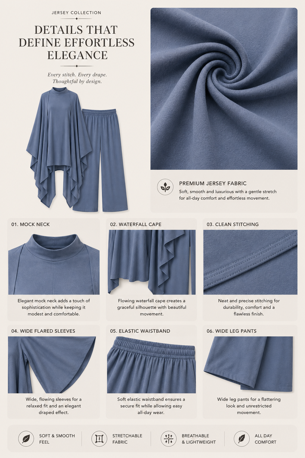 Layered Palazzo Co-ord Set
