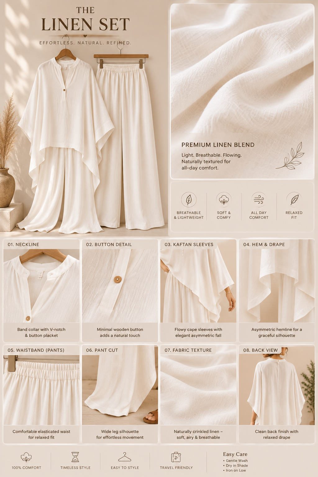 Layered Palazzo Co-ord Set