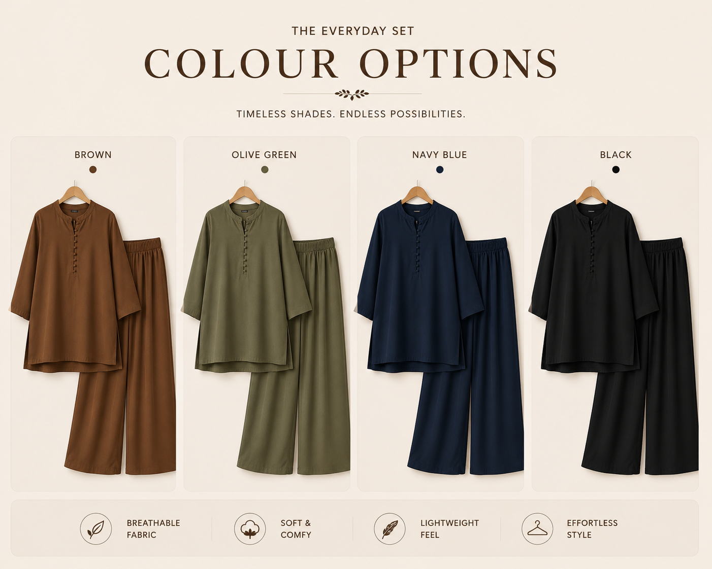 Layered Palazzo Co-ord Set
